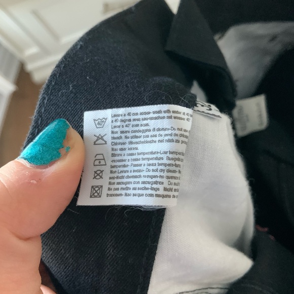 VALENTINO GARAVANI Straight Leg Black Jeans Women’s Size 28 BRAND NEW CONDITION - Picture 6 of 16